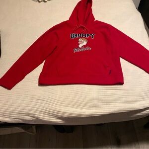 Disney Red Grumpy Women's Hoodie